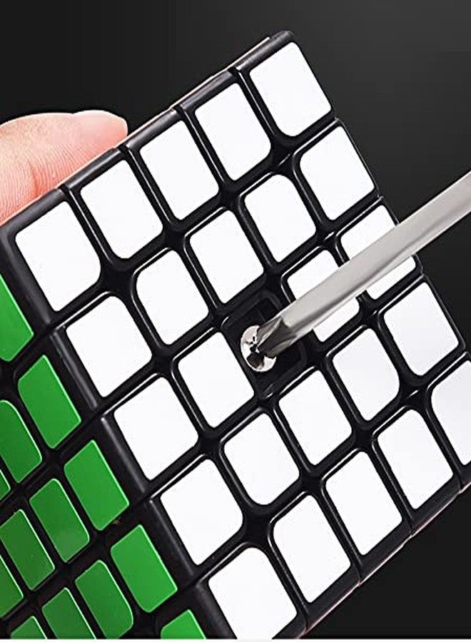 مكعب السرعة IRRDFO 5x5، أحجية مكعب 5x5 أسود - Image 4